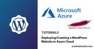 Deploying/Creating a WordPress Website in Azure Cloud