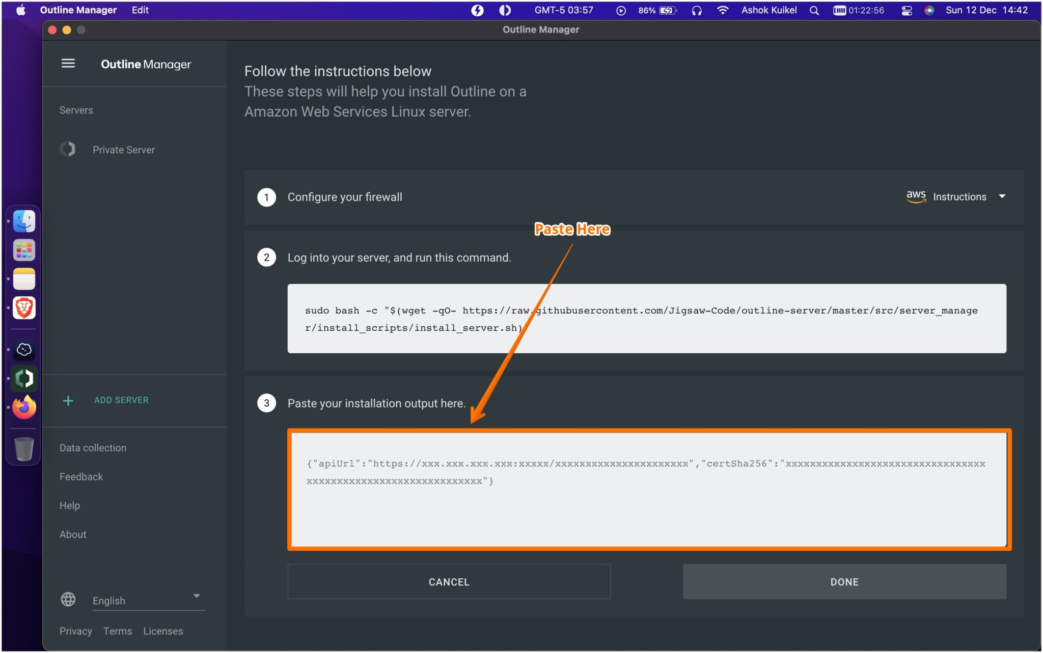 How to install Outline Server On Ubuntu 20.04 Ashok Kuikel WordPress